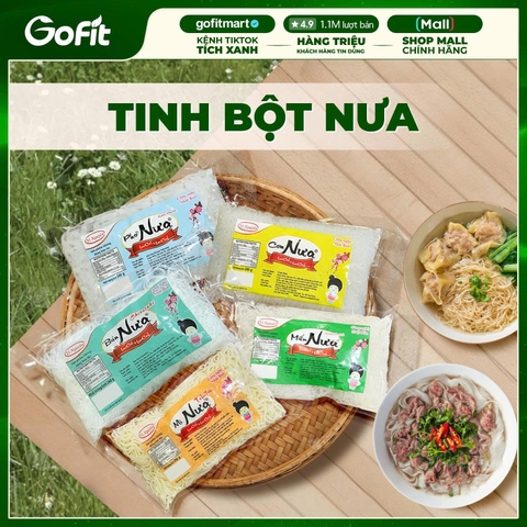 Nưa Vị Nguyên (Bún Nưa, mì Nưa, miến Nứa, cơm Nưa, Phở Nưa) Chỉ 30 calo/gói 240gr