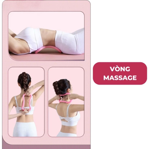 SET TẬP ĐA NĂNG 4 MÓN Dây tập bụng + Tập vai + Tập Kegel + Massage