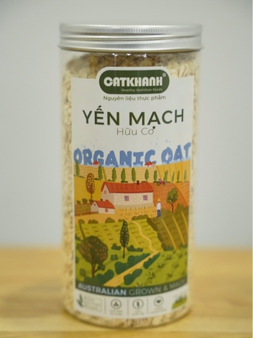 [100K 3 TÚI] COMBO TIẾT KIỆM (1.5kg) - Yến Mạch Hữu Cơ Cát Khánh 500G