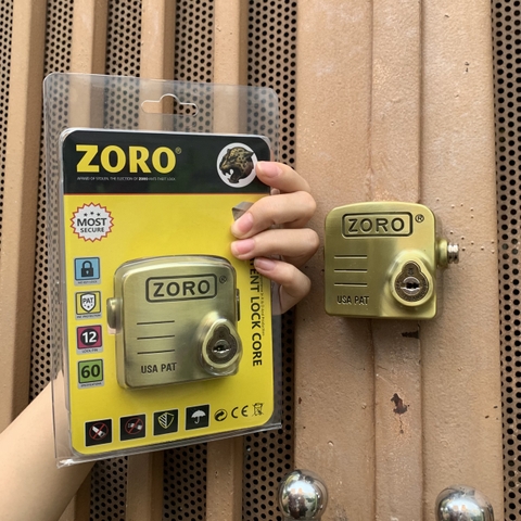 Ổ khóa chụp pát cửa ZORO chống cắt toàn diện