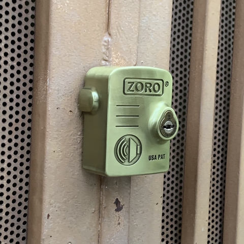 Khóa chụp pát cửa báo động chống trộm ZORO chìa xe hơi