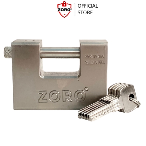Khóa cầu ngang ZORO nặng 1kg1 chống đập - đục - cắt