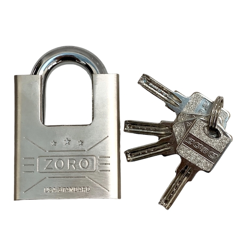 Ổ khoá chống cắt ZORO 6 phân càng chống cắt chìa muỗng thép hardened chắc chắn
