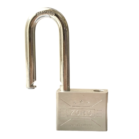 Ổ khóa ZORO 5 phân càng dài,chìa muỗng - bấm khóa không cần chìa