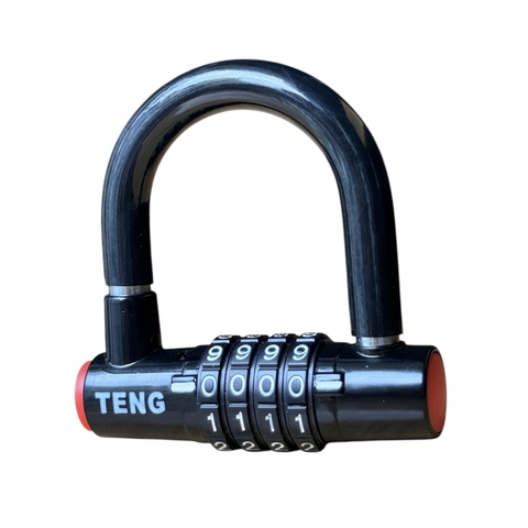 ổ khóa số chữ U TENG, màu đen