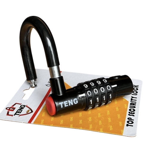 ổ khóa số chữ U TENG, màu đen