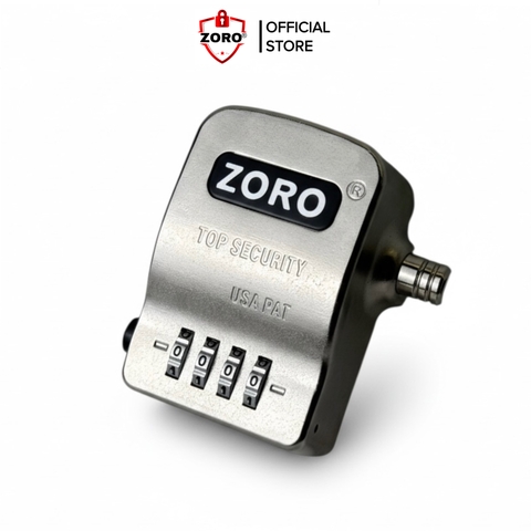 ổ khóa chụp số ZORO màu trắng,mẫu mới 2026