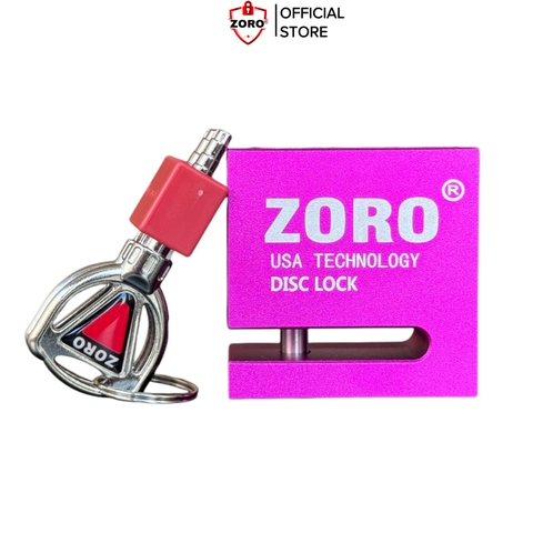 Ổ khóa đĩa xe máy Titanium cao cấp ZORO
