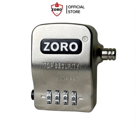 ổ khóa chụp số ZORO màu trắng,mẫu mới 2026