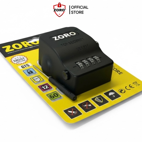 ổ khóa chụp số ZORO,màu đen,mẫu mới 2026