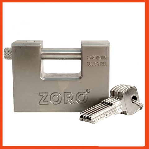 Khóa cầu ngang ZORO nặng 1kg1 chống đập - đục - cắt