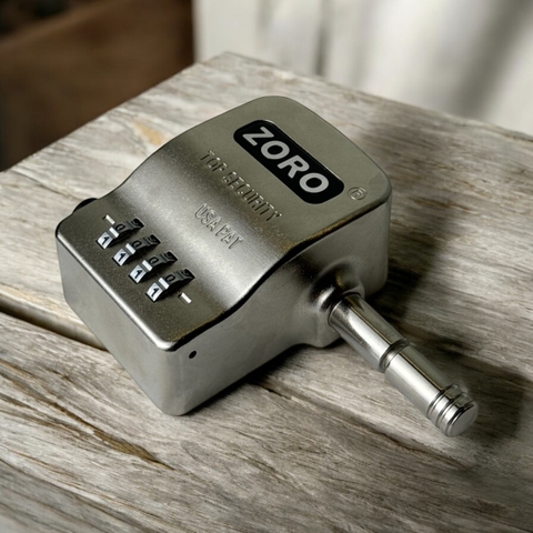 ổ khóa chụp số ZORO màu trắng,mẫu mới 2026