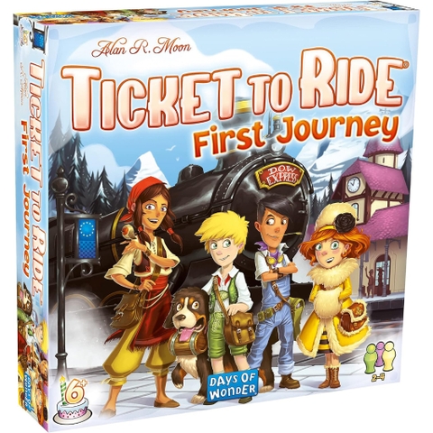 Ticket To Ride: First Journey EU - Board game Chuyến tàu vòng quanh Châu Âu