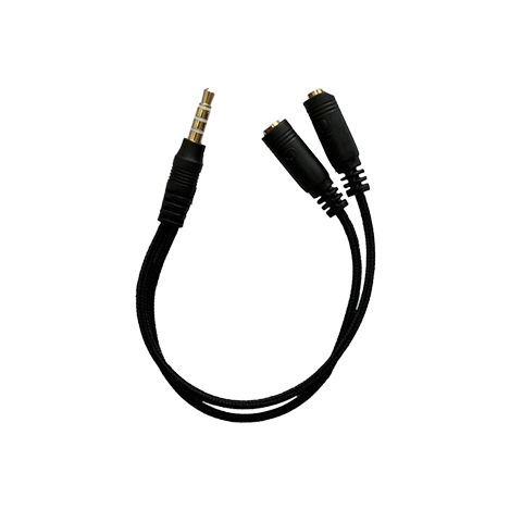 Cáp 2 Cổng 3.5mm Sang 1 Cổng 3.5mm HAVIT CH001 - Hàng Chính Hãng