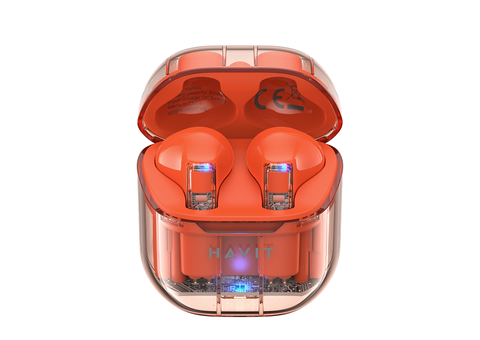 Tai Nghe TWS HAVIT TW945, Trong Suốt Transparent, BT 5.3, Gamemode 50ms, Nghe Đến 3H - Chính Hãng BH 12 Tháng Dizigear