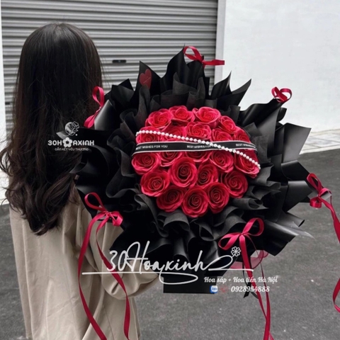 Bó hoa sáp Ecuador mẫu công chúa