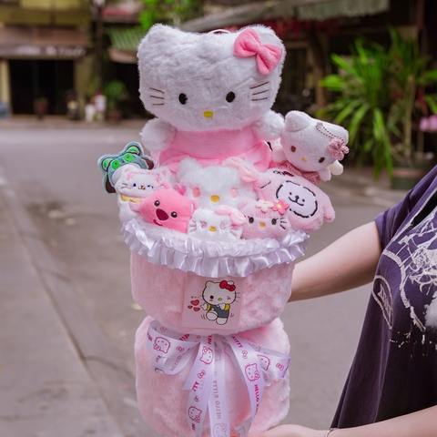 Bó Gấu Bông Đáng Yêu – Món Quà Ngọt Ngào Thay Lời Yêu Thương