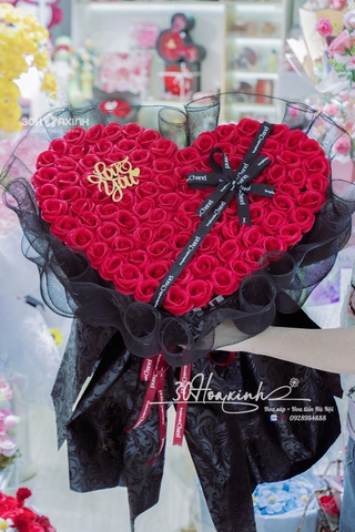 Hoa Sáp 99 Bông Hồng Tình Yêu Vĩnh Cửu