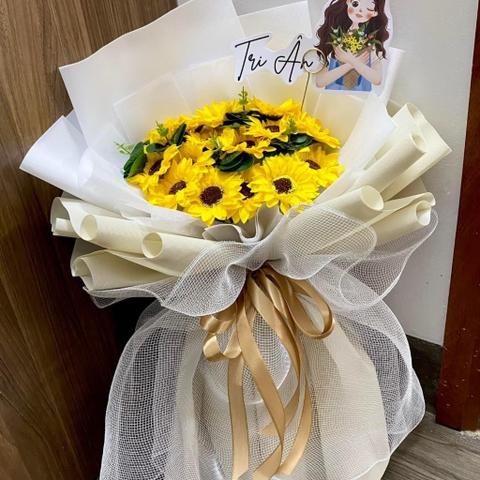 Bó Hoa sáp hướng dương