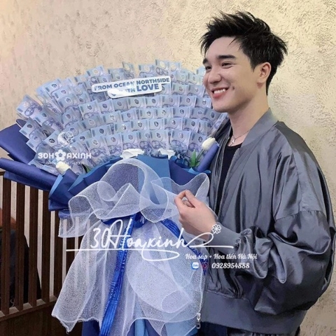 Bó Hoa tiền 20k dáng đứng