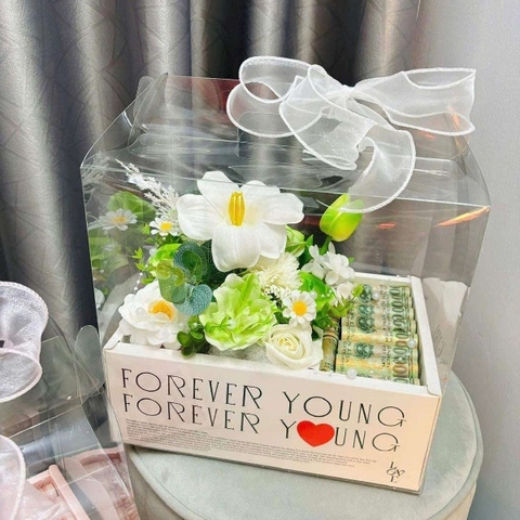 Hộp MiCa Hoa Tiền Gồm 10 Tờ 100k