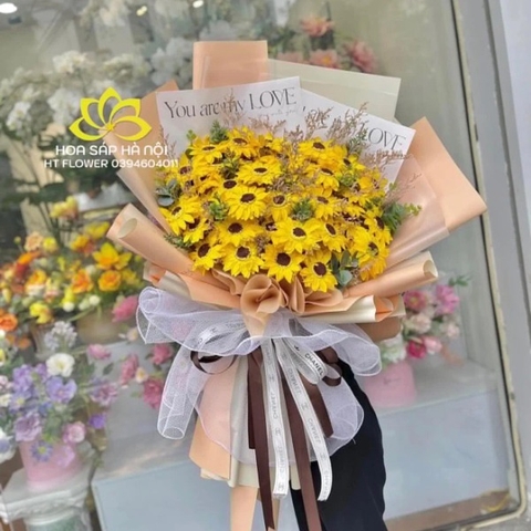 Hoa Sáp Hướng Dương Mang Niềm Tim Và Hi Vọng