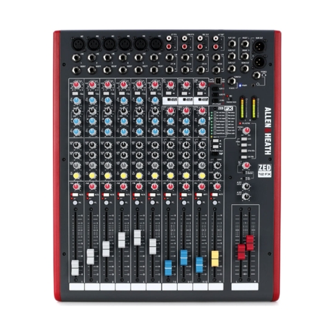 Allen & Heath ZED-12FX – Mixer 12 kênh , Thu âm qua USB & Tích hợp Effects