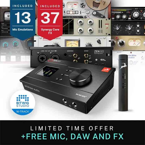 Antelope Zen Go | USB C | Thunderbolt Audio Interface