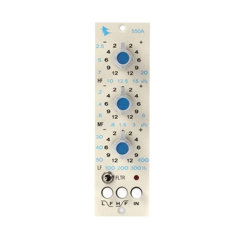 API 550A 500 Series 3-band Equalizer