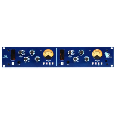 API Select T12 2-channel Tube Microphone Preamp