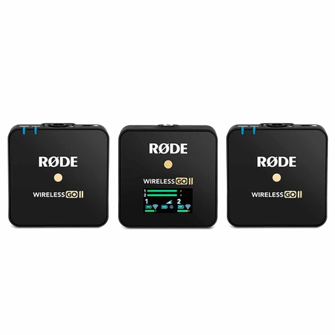 Micro Cài Áo Rode Wireless GO II | Dual Channel Wireless Microphone System