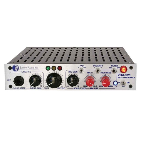 Summit Audio 2BA-221 Microphone Preamp