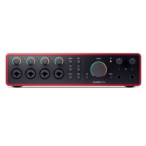 Sound Card Focusrite Scarlett 18i16 4th | Audio Interface