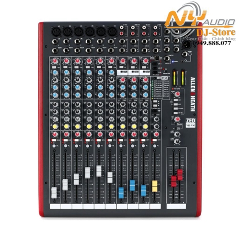 Allen & Heath ZED60-14FX – Mixer 14 kênh , Thu âm qua USB & hiệu ứng FX