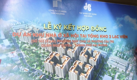 Ký kết hợp đồng thi công trị giá 4.000 tỷ đồng với Xây dựng Hòa Bình (HBC).