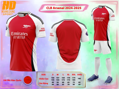 Quần áo HD Arsenal
