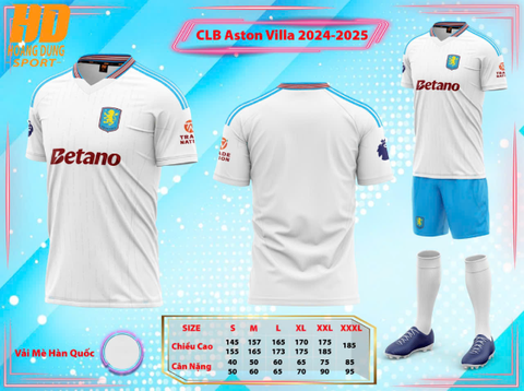 Quần áo HD Aston Villa