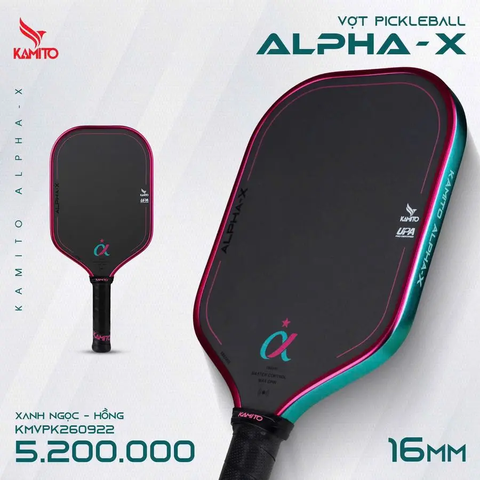 Vợt Pickleball Kamito Alpha X-16mm