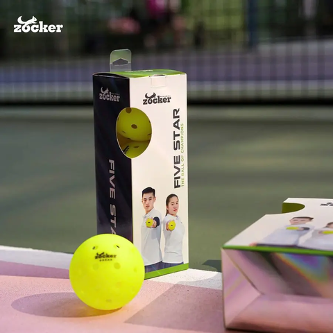 Bóng Thi Đấu Pickleball Zocker Five Star (Hộp 3 quả)