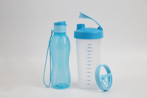 Bộ Bình Nước Tupperware Memberkit Shake N Go Gen II