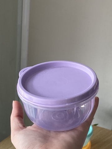Tuptrung - Hộp Mát Bowl Tròn Thân Trong 260ml (01 Hộp)