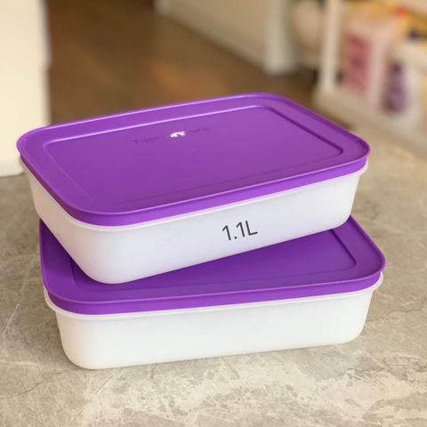 Bộ 6 Hộp Tupperware Trữ Đông Violet -Tupperware Chính Hãng