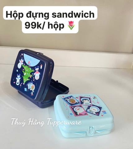 Hộp Tupperware đựng Sandwich cho bé
