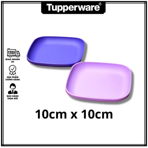 Dĩa Tupperware Đựng Gia Vi, Tương Ớt, Nước Chấm....(2 cái)
