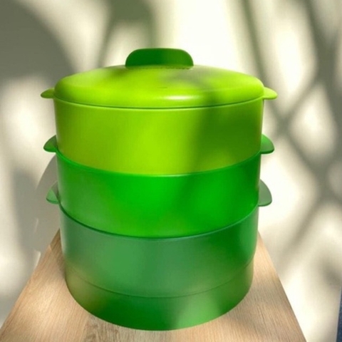 Xửng Hấp Tupperware 3 Tầng Steam It - Tupperware Chính Hãng