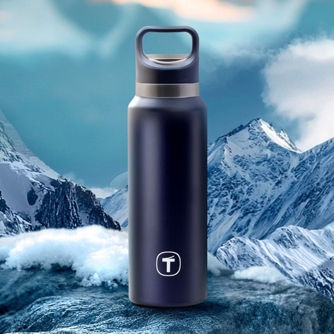 Bình Giữ Nhiệt Tupperware Titanium 520ml - Nocturnal Sea - New Tupperware