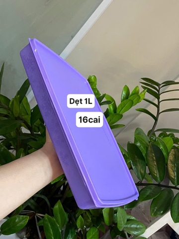 Tupmalay - Hộp Đông Dẹt Snowflake 1L (01 Hộp)
