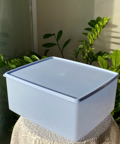 Hộp Tupperware Trữ Đông Festive Stor N Serve 6L - Bông Tuyết Nhựa Mềm - Tupperware Malaysia Chính Hãng