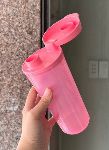 Bình Nước Tuppeware 470ml - Nắp Bật Không Quai - Tupperware Trung Chính Hãng
