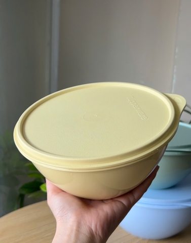 Hộp Đựng Thực Phẩm Tupperware Trữ Khô Và Mát Original Bowl 2.5L 1.7L 1.1L - New Tupperware